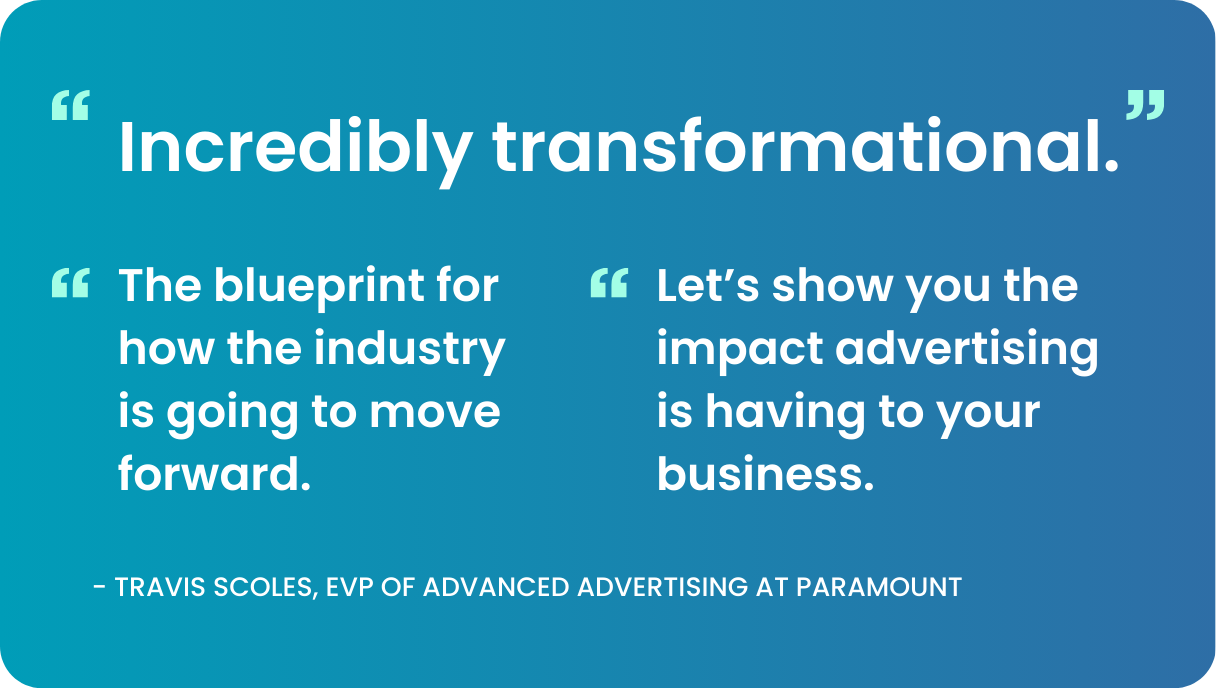 Bringing TV Outcomes to the Forefront with Paramount