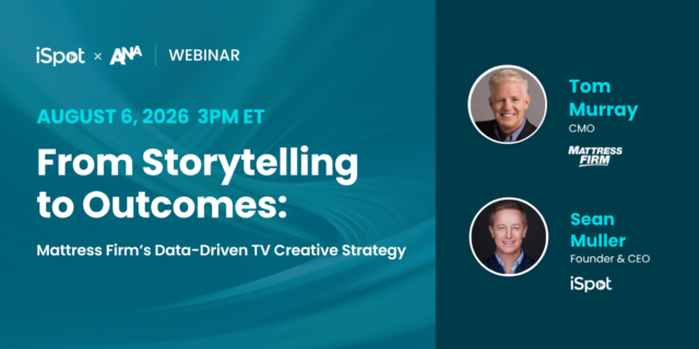 From Storytelling to Outcomes: Mattress Firm’s Data-Driven TV Creative Strategy